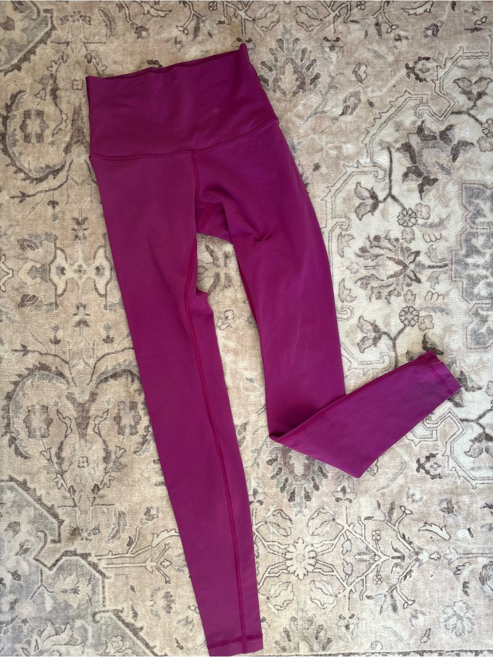 lululemon athletica Wunder Train Deep Magenta High-Waist Leggings